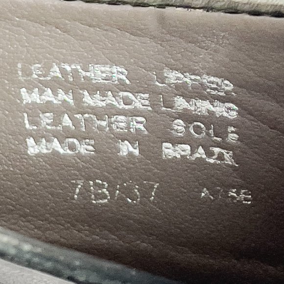 BCBGMAXAZRIA Wood Heel Charcoal Size 7 - Picture 7 of 7